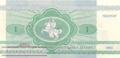 Belarus - 1  Rubel (#002-1_UNC)