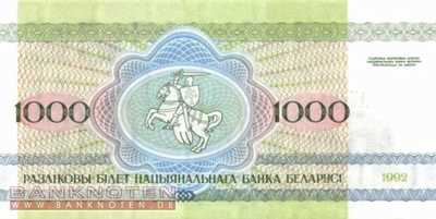 Weissrussland - 1.000  Rubel (#011_UNC)