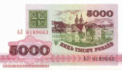 Belarus - 5.000  Rubel (#012_UNC)