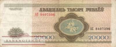 Weissrussland - 20.000  Rubel (#013-2_F)