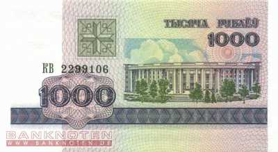 Belarus - 1.000  Rubel (#016-1_UNC)