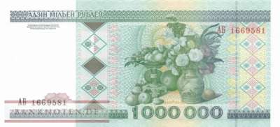 Belarus - 1 Million Rubel (#019_UNC)