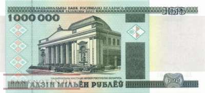 Belarus - 1 Million Rubel (#019_UNC)