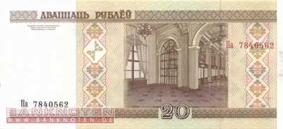 Weissrussland - 20  Rubel (#024-2_UNC)
