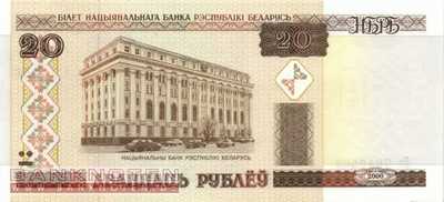 Weissrussland - 20  Rubel (#024-2_UNC)