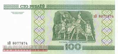 Belarus - 100  Rubel (#026a_UNC)