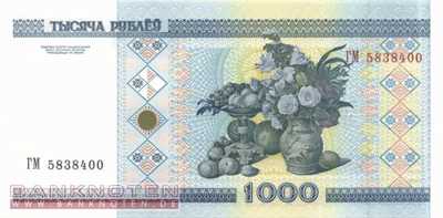Belarus - 1.000  Rubel (#028a_UNC)