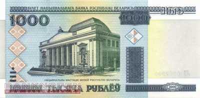 Belarus - 1.000  Rubel (#028b_UNC)