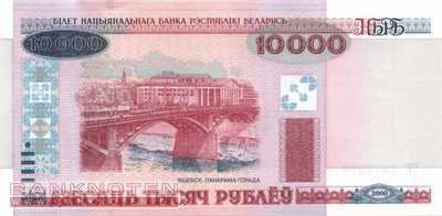 Weissrussland - 10.000  Rubel (#030b_UNC)