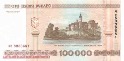 Belarus - 100.000  Rubel (#034a_UNC)