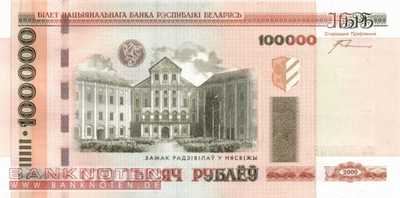 Belarus - 100.000  Rubel (#034a_UNC)