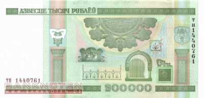 Weissrussland - 200.000  Rublei (#036_UNC)