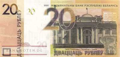 Belarus - 20  Rublei (#039b_UNC)