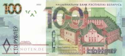 Weissrussland - 100  Rublei (#041b_UNC)