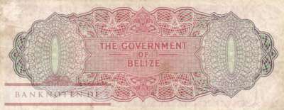 Belize - 5  Dollars (#035b_F)
