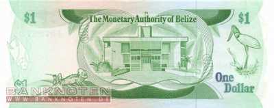 Belize - 1  Dollar (#038a_UNC)