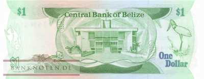 Belize - 1  Dollar (#046b_UNC)