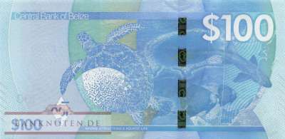 Belize - 100  Dollars (#078_UNC)
