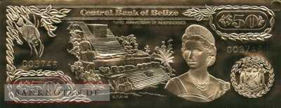 Belize - 50  Dollars (#CS1-050-3_UNC)