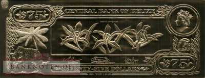 Belize - 75  Dollars (#CS1-075-2_UNC)