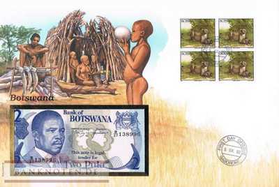 Banknote Cover Botswana - 2  Pula (#BTW01_UNC)