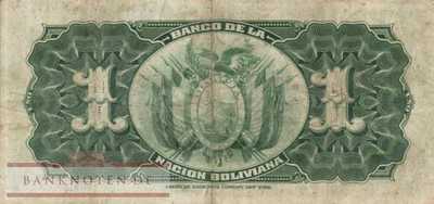 Bolivien - 1  Boliviano (#112-3_F)