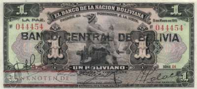 Bolivien - 1  Boliviano (#112-3_AU)