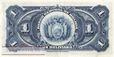 Bolivien - 1  Boliviano (#118a-5-2_AU)