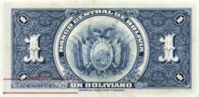 Bolivien - 1  Boliviano (#119a-3_XF)