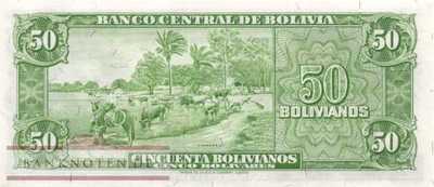 Bolivia - 50  Bolivianos (#141-U1_UNC)