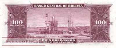 Bolivien - 100  Bolivianos (#147-6_UNC)