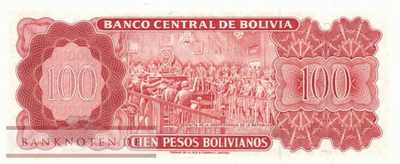 Bolivien - 100  Pesos Bolivianos (#164_A-U1_UNC)