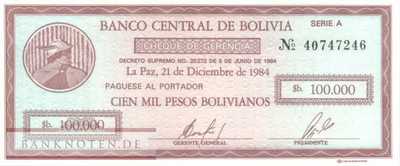 Bolivia - 10  Centavos de Boliviano (#197_UNC)
