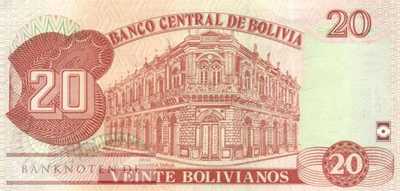 Bolivia - 20  Bolivianos (#239A_UNC)