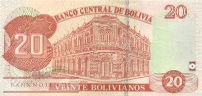 Bolivia - 20  Bolivianos (#244-U2_UNC)