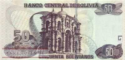 Bolivien - 50  Bolivianos (#245_UNC)