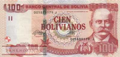 Bolivien - 100  Bolivianos (#246-U1_UNC)