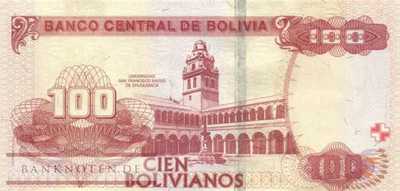 Bolivia - 100  Bolivianos (#246-U2_UNC)