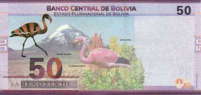 Bolivien - 50  Bolivianos (#250-1_UNC)