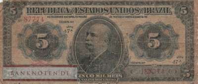 Brasilien - 5  Mil Reis (#024a_G)