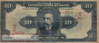 Brazil - 10  Mil Reis (#036_G)
