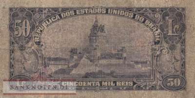 Brasilien - 50  Mil Reis (#059_F)