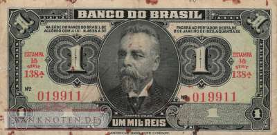 Brasilien - 1  Mil Reis (#110Ba-1_F)