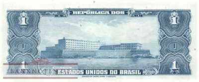 Brazil - 1  Cruzeiro (#132_UNC)