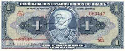 Brazil - 1  Cruzeiro (#132_UNC)