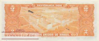 Brasilien - 2  Cruzeiros (#133_AU)