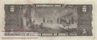 Brasilien - 5  Cruzeiros (#134_VF)