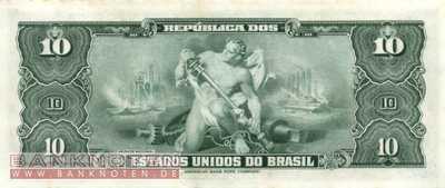 Brazil - 10  Cruzeiros (#135_XF)