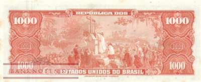 Brazil - 10  Cruzeiros (#135a_UNC)