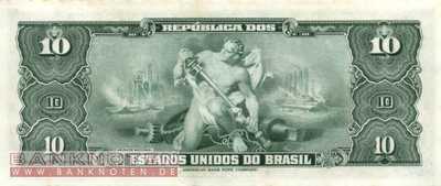 Brasilien - 10  Cruzeiros (#135a_XF)